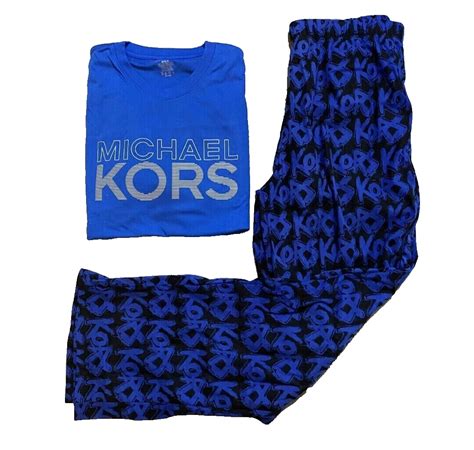 michael kors pajamas set|michael kors men's pajama pants.